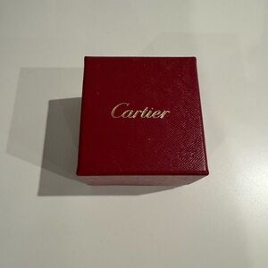 Cartier carton box. Brand new condition. Authentic. Size 3x3’